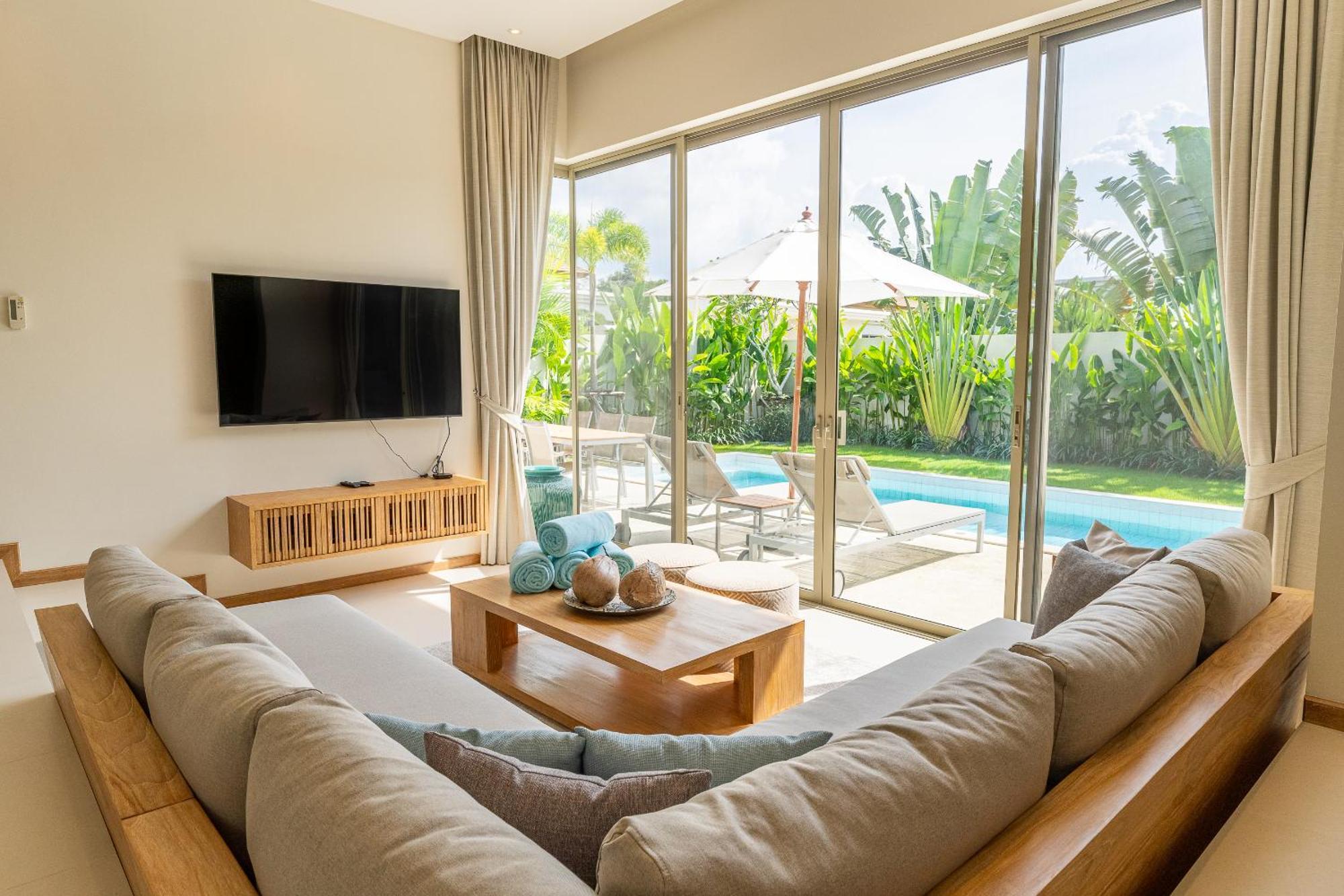 Trichada Breeze 3Br Stylish Villa, 15 Min To Layan Beach تالانغ المظهر الخارجي الصورة