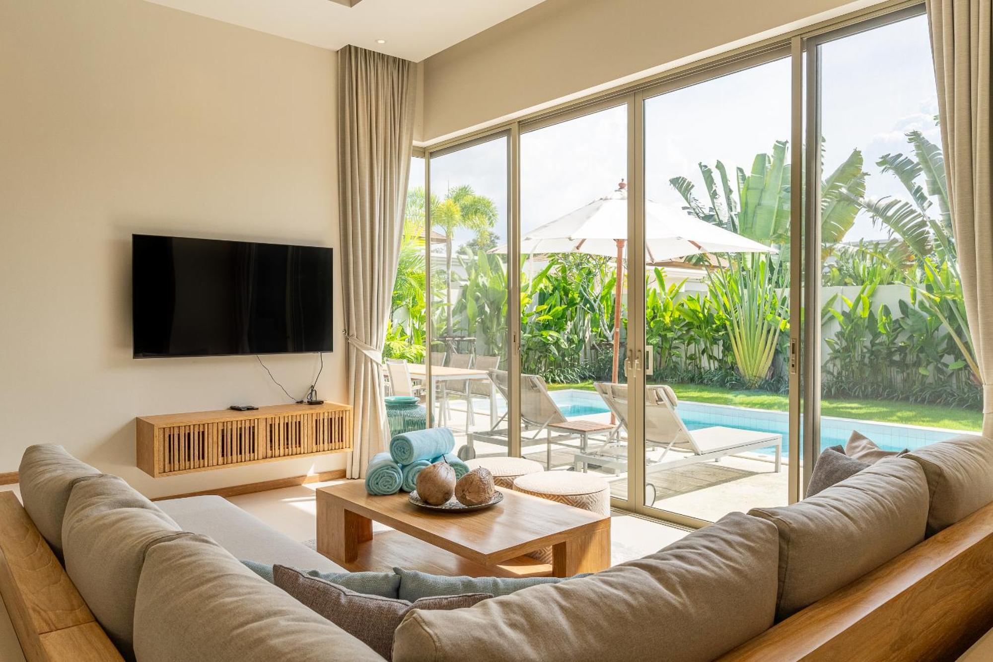 Trichada Breeze 3Br Stylish Villa, 15 Min To Layan Beach تالانغ المظهر الخارجي الصورة
